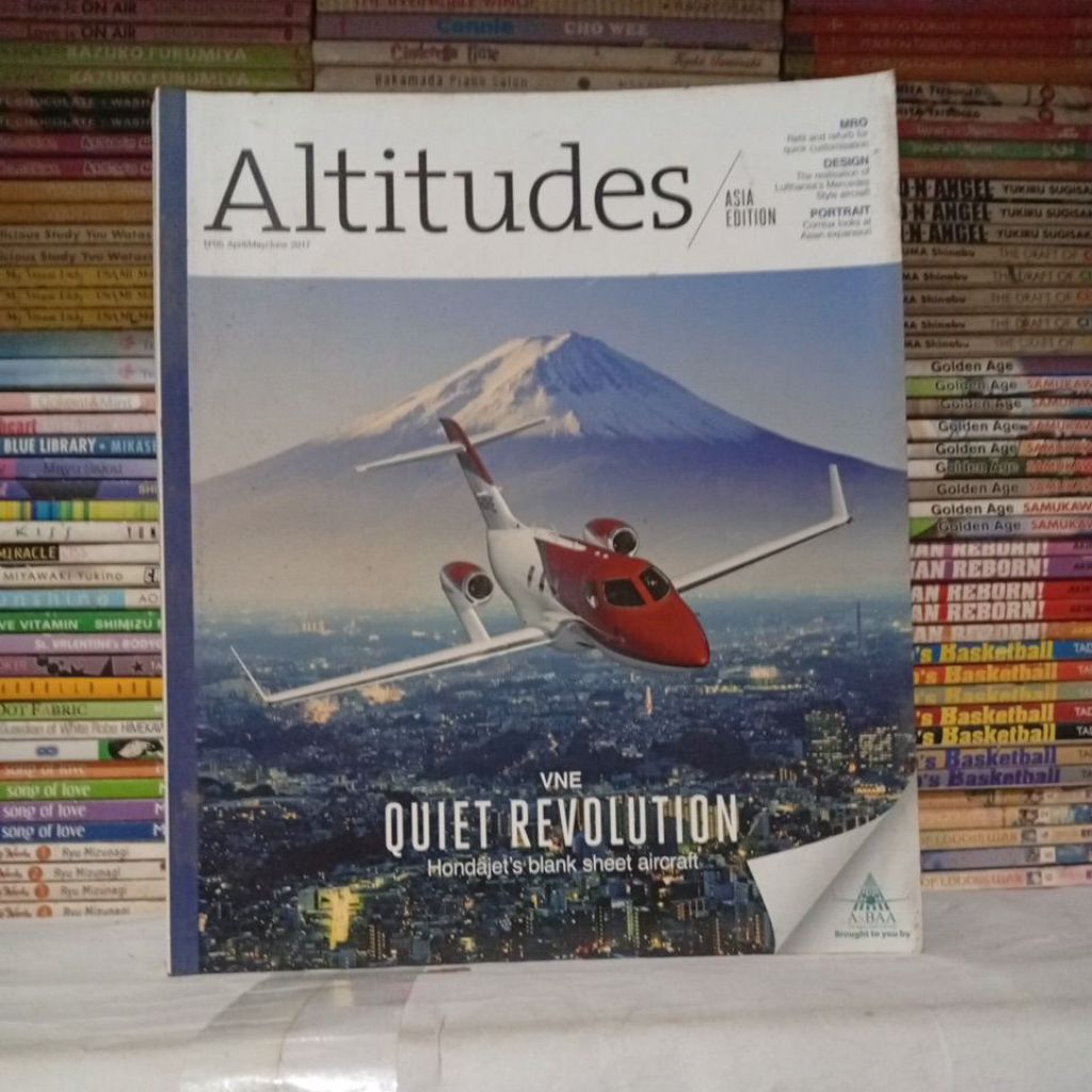Majalah Import ALTITUDES Asia Edition Original Bekas