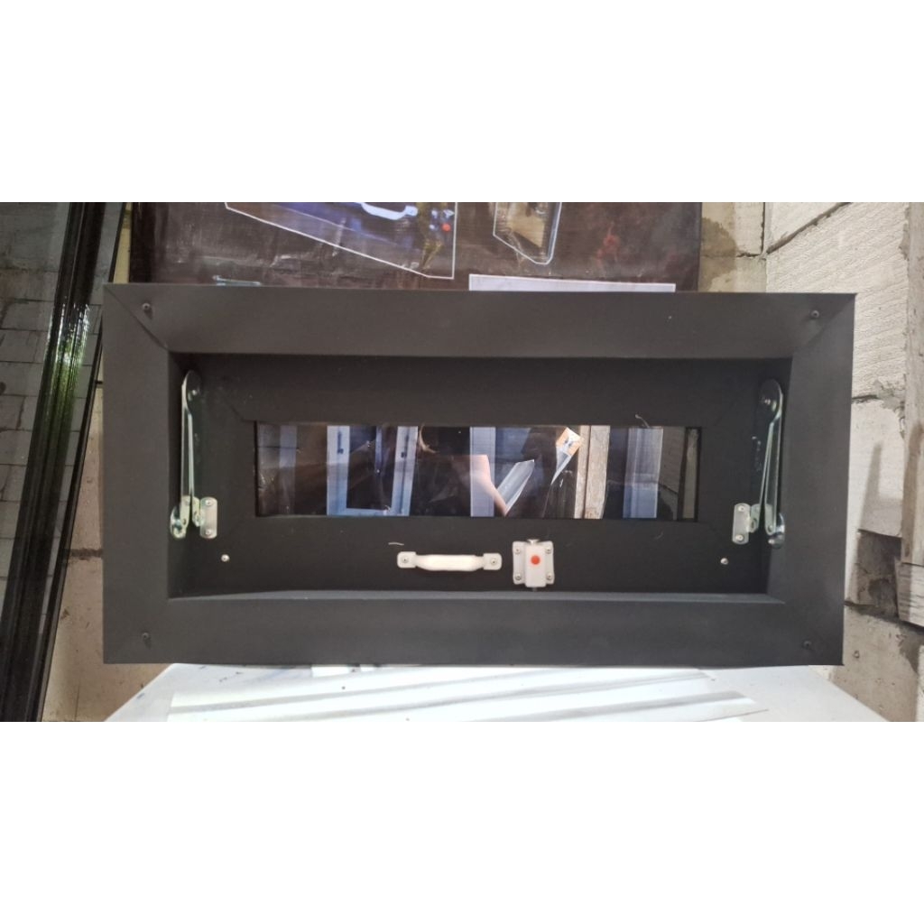 jendela, boven, buka tutup, minimalis