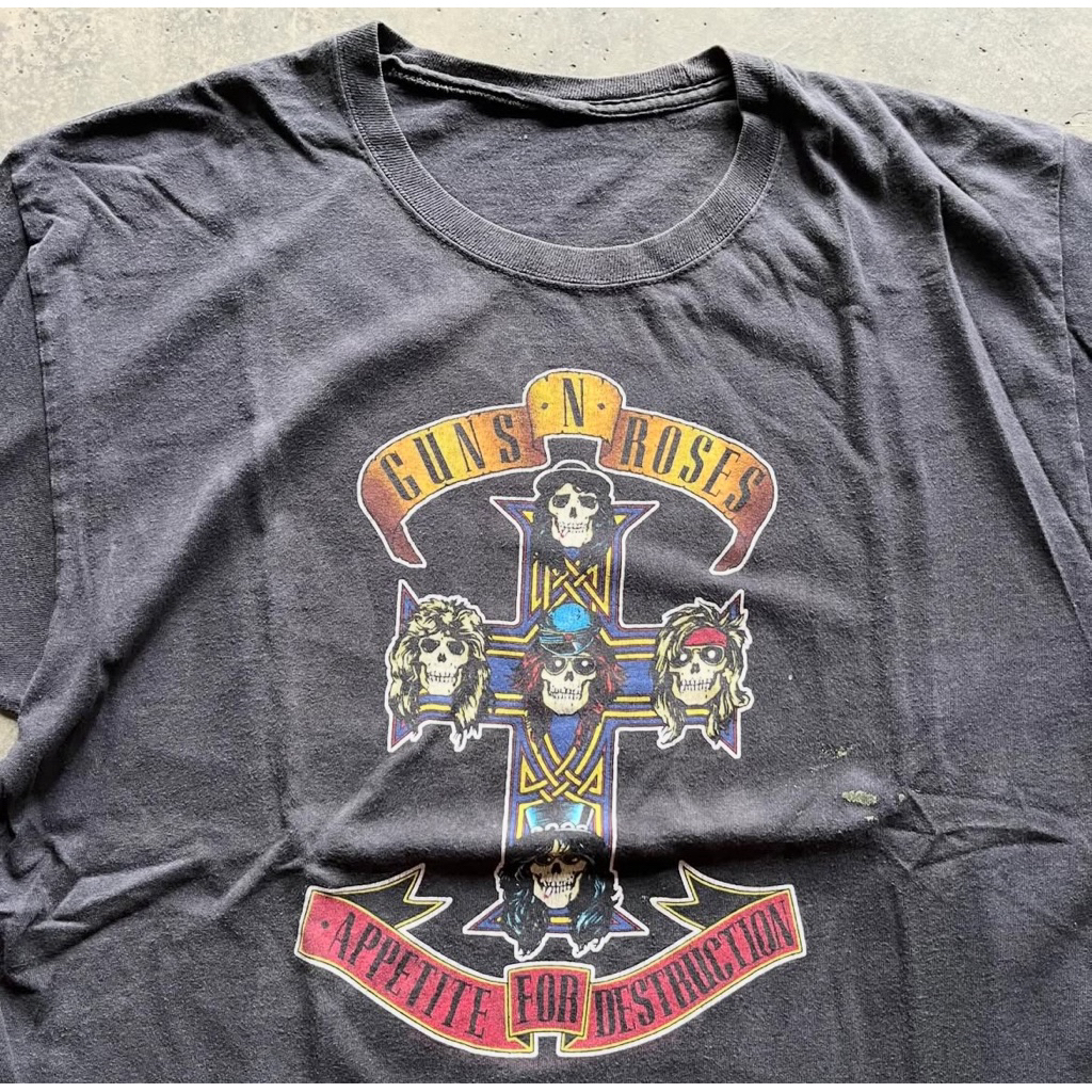 KAOS VINTAGE GUNS N ROSES OFFICIAL
