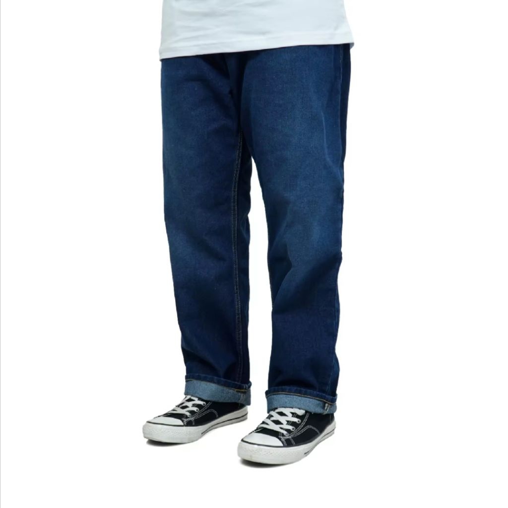 CELANA PANJANG DENIM REGULER FIT BLOODS BLUE ORIGINAL.