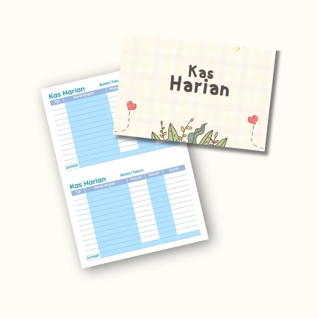 Kas Harian | Untuk UMKM | Catatan Keuangan | Finansial Planner