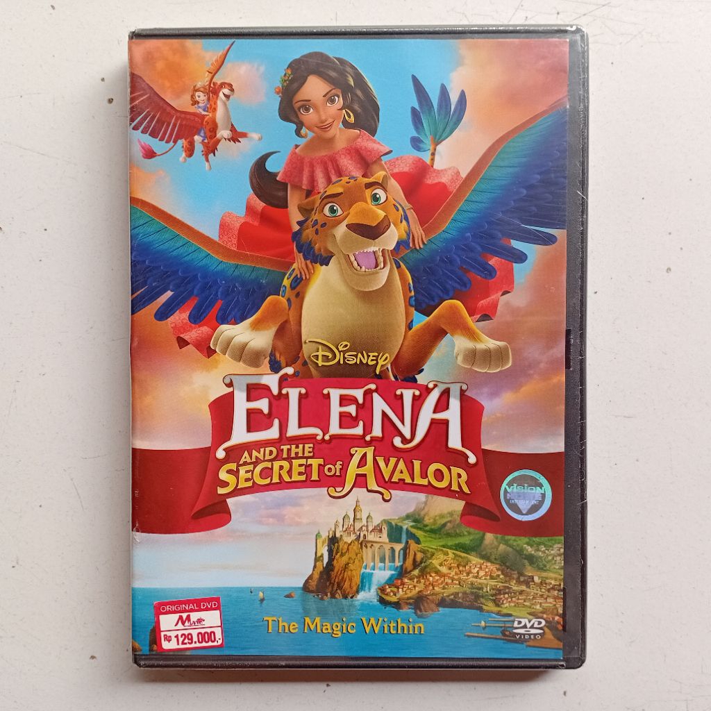 DVD Elena and the Secret of Avalor: The Magic Within (2017) Region 3 Original Disney Chanel