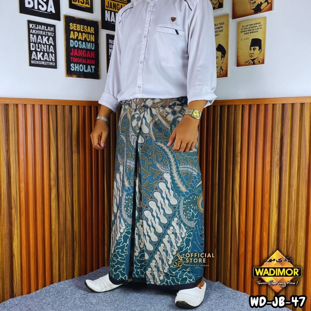 Kain Batik Wadimor - Sarung Pria Batik - Wadimor Sarung Batik Baturajo Katun Premium