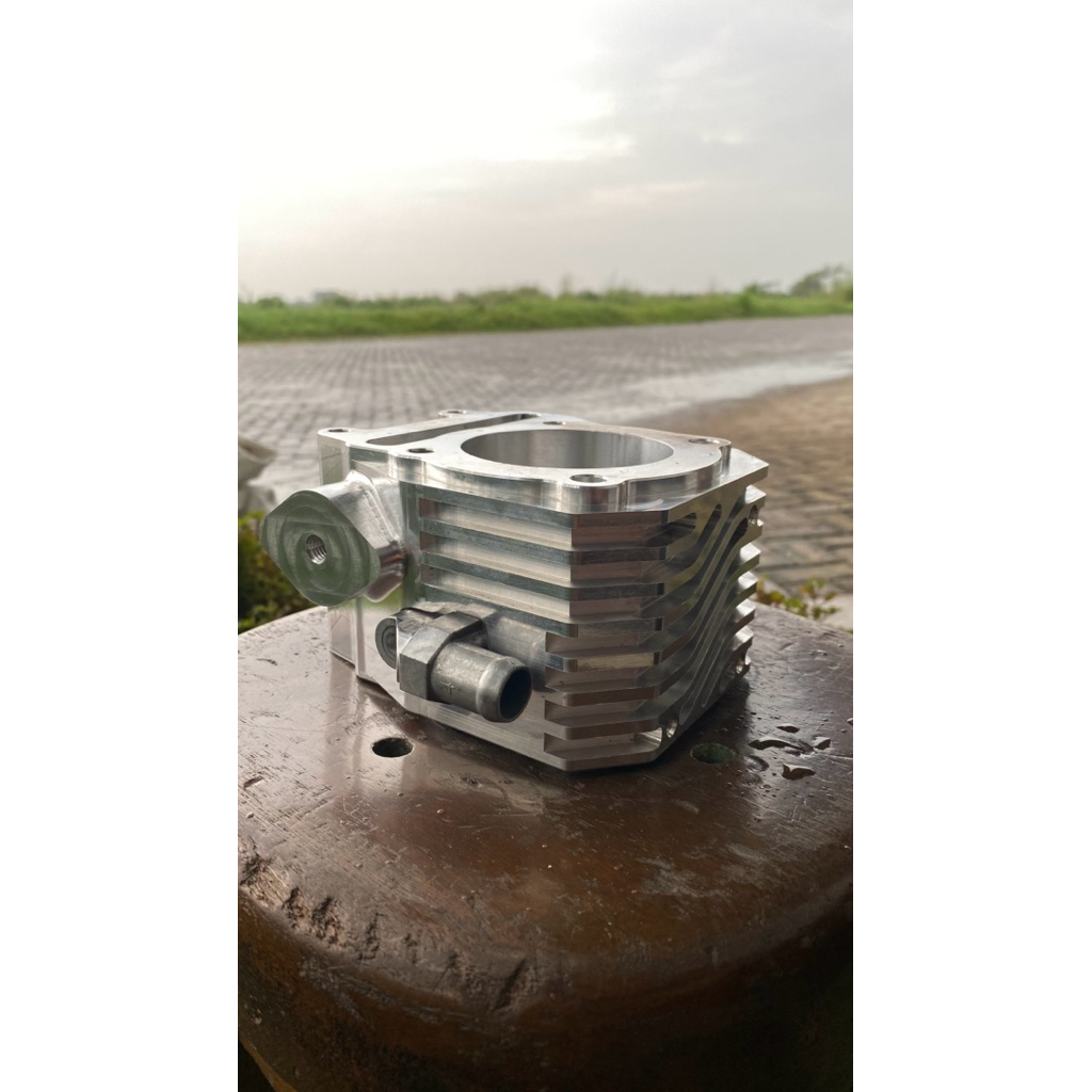 BLOK VARIO BILLET KODE BLOK KZR RADIATOR BYPASS ALUMINIUM T7