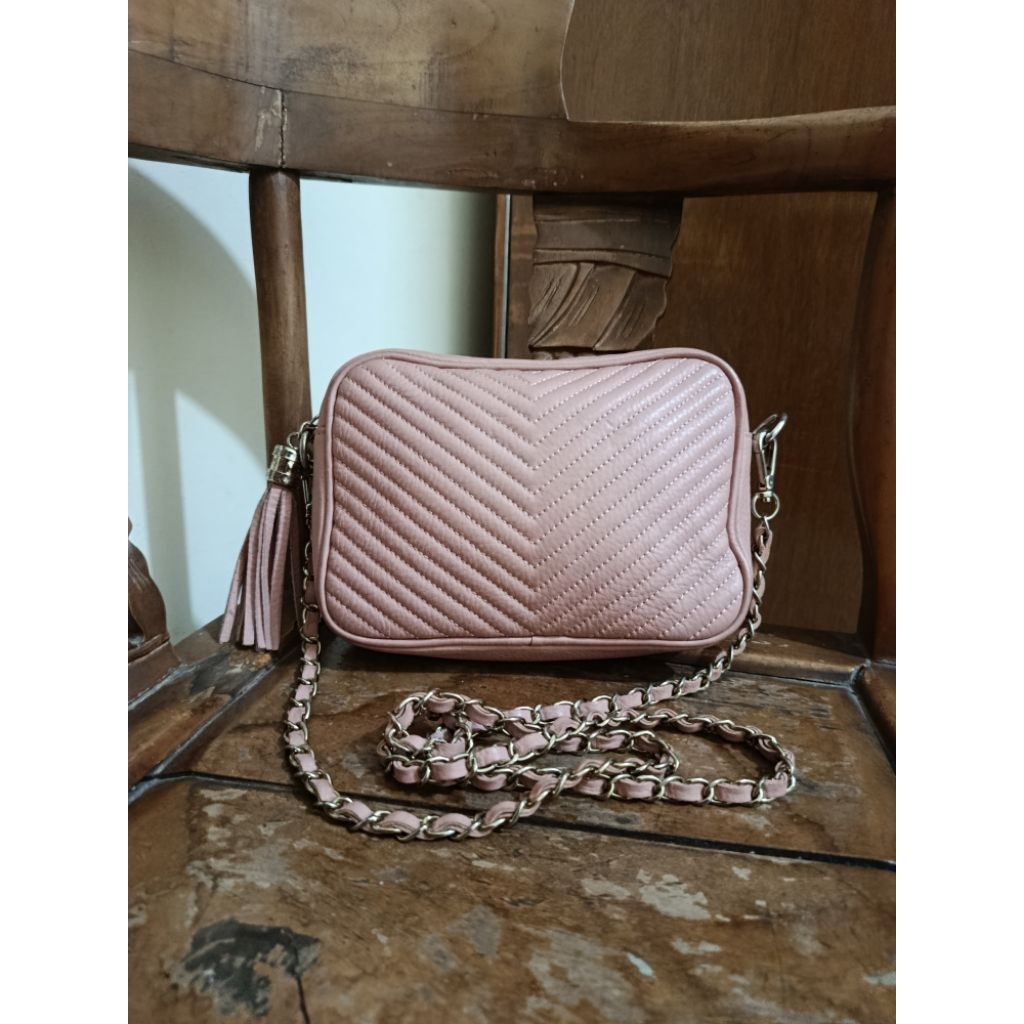 camera bag kulit asli