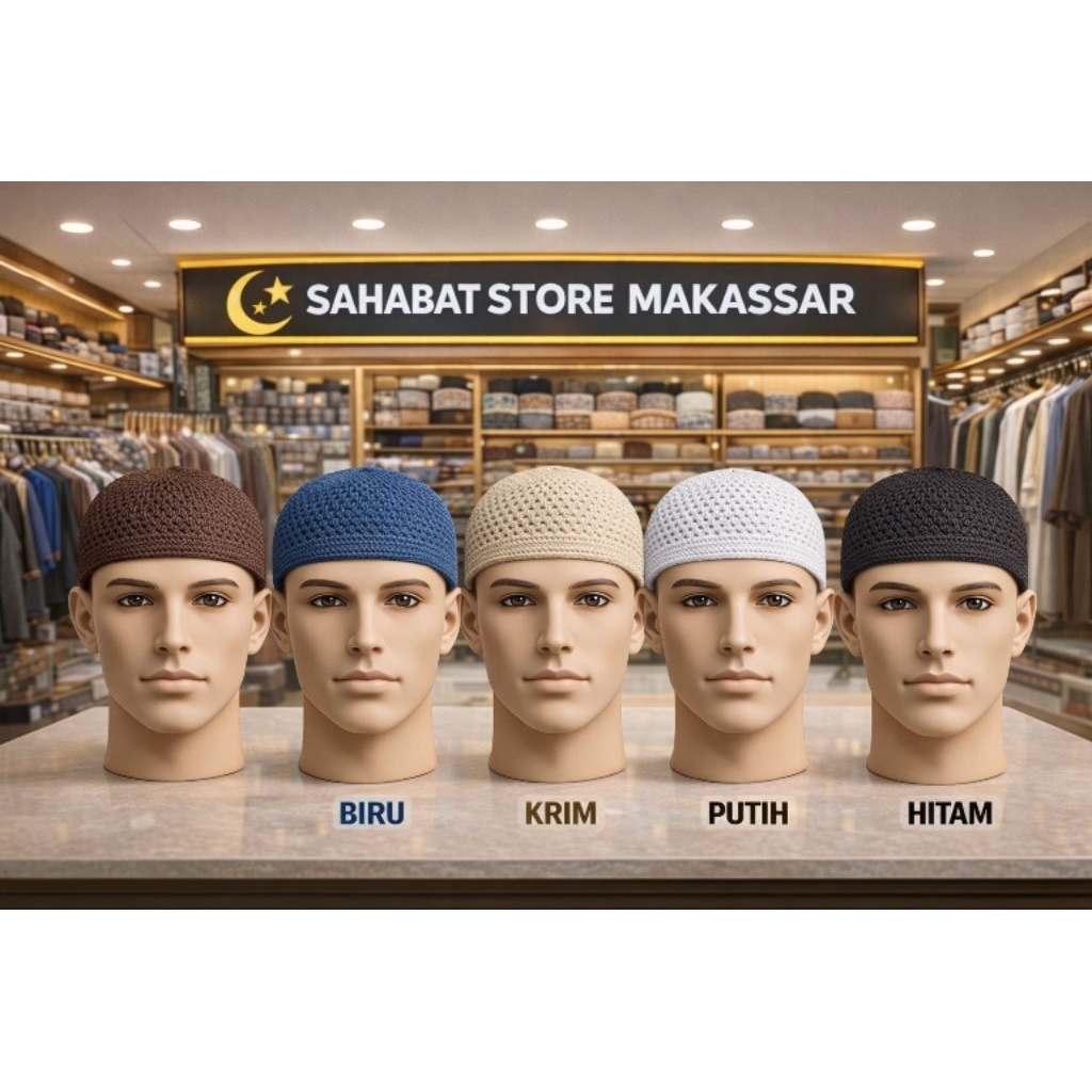 Peci Rajut Pria keren