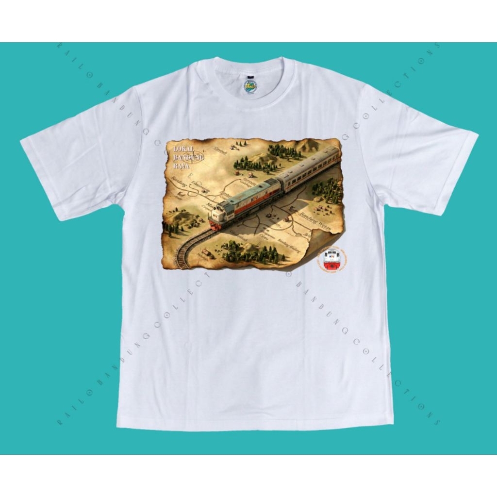 kaos REMAJA DEWASA kereta api | cc201 map | kaos couple