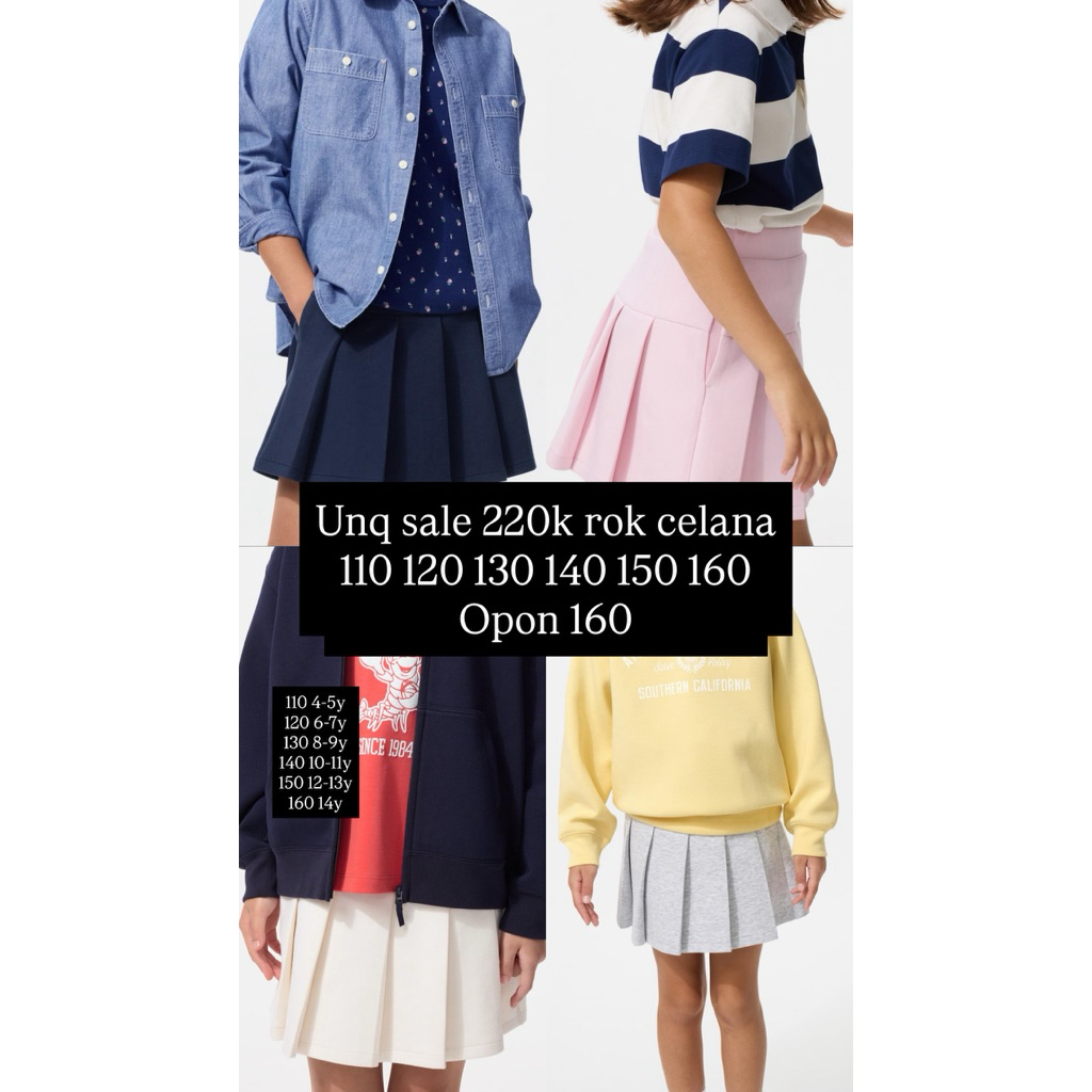 Uniqlo Rok Celana Anak sale