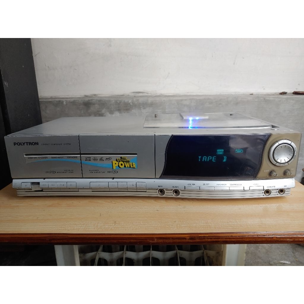 Polytron Bigband BB2302M Tape Deck Cd Receiver Aux