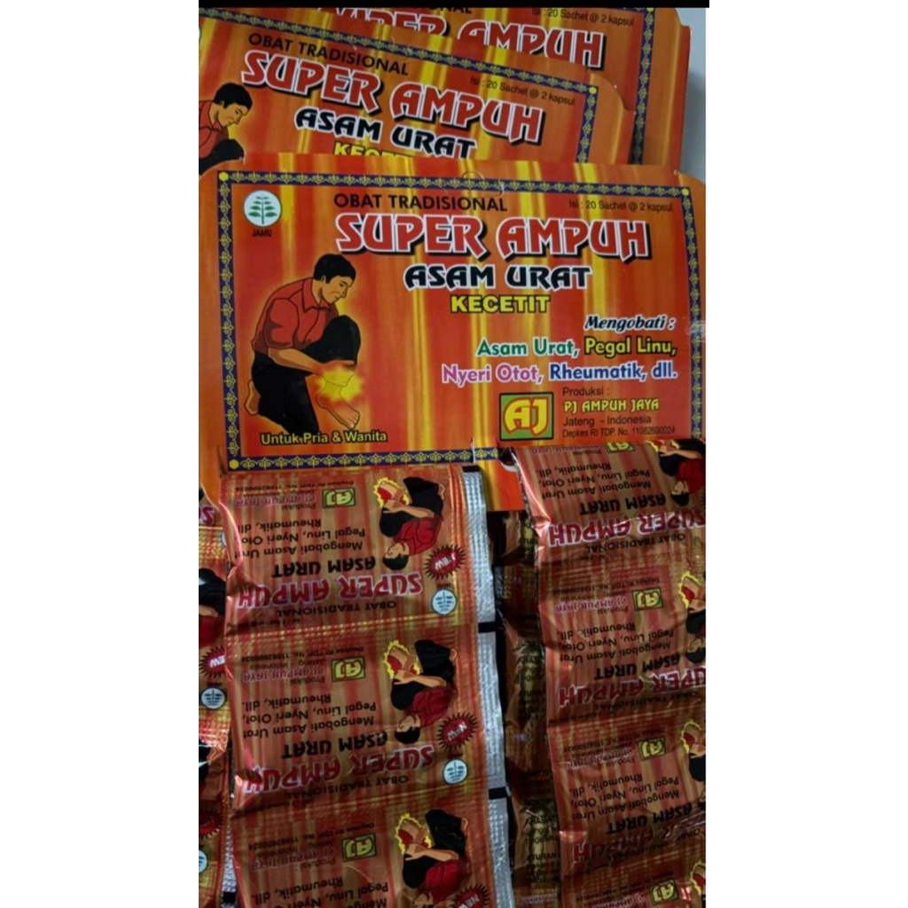 SUPER AMPUH ASAM URAT KECETIT ORIGINAL