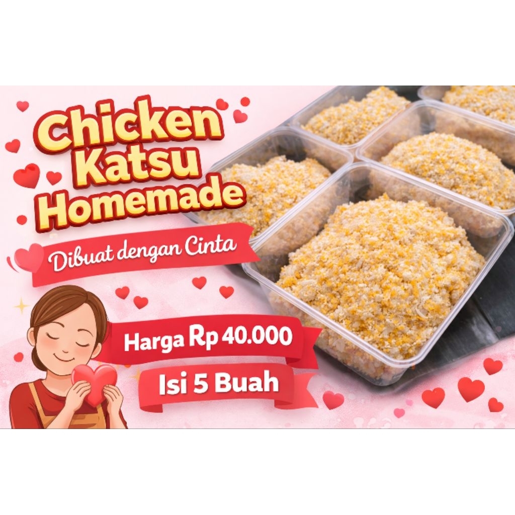 Frozen Food Chicken Katsu Homemade
