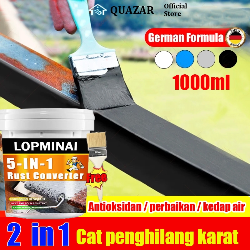 cat besi anti karat 1000ml cat meni besi anti karat rust remover Pembersih Karat cocok untuk logam b