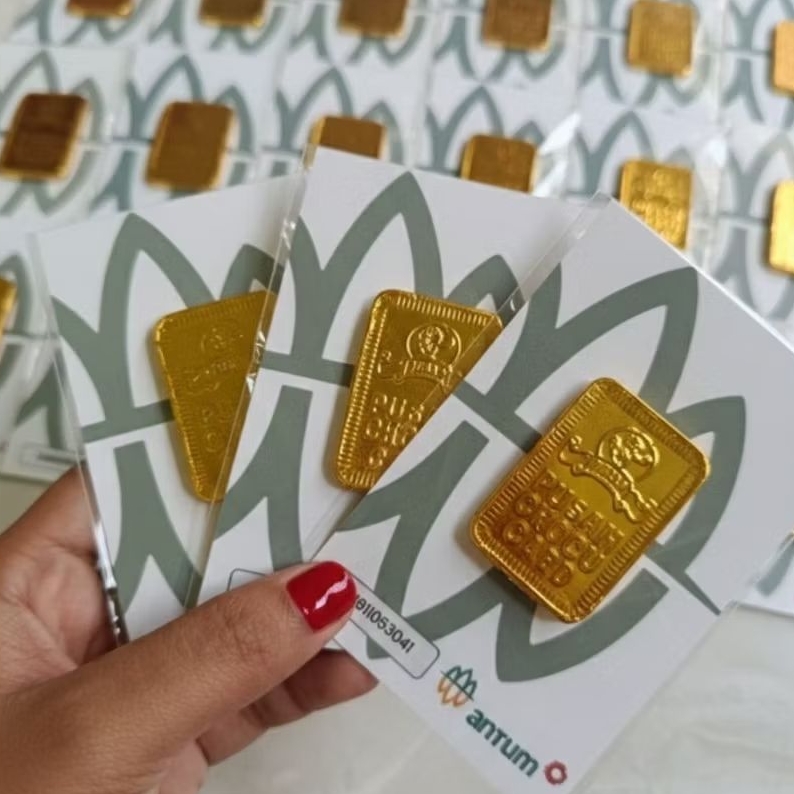 COKLAT EMAS BATANGAN ANTUM MINI GIFT THR LEBARAN