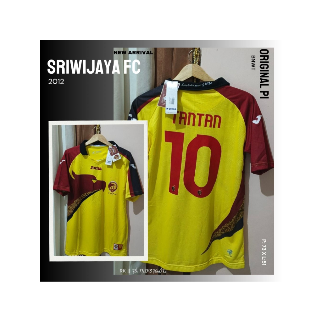 [Original-BNWT] Jersey Players Issue (PI) Sriwijaya FC (SFC) 2012/13 NNS TANTAN-10
