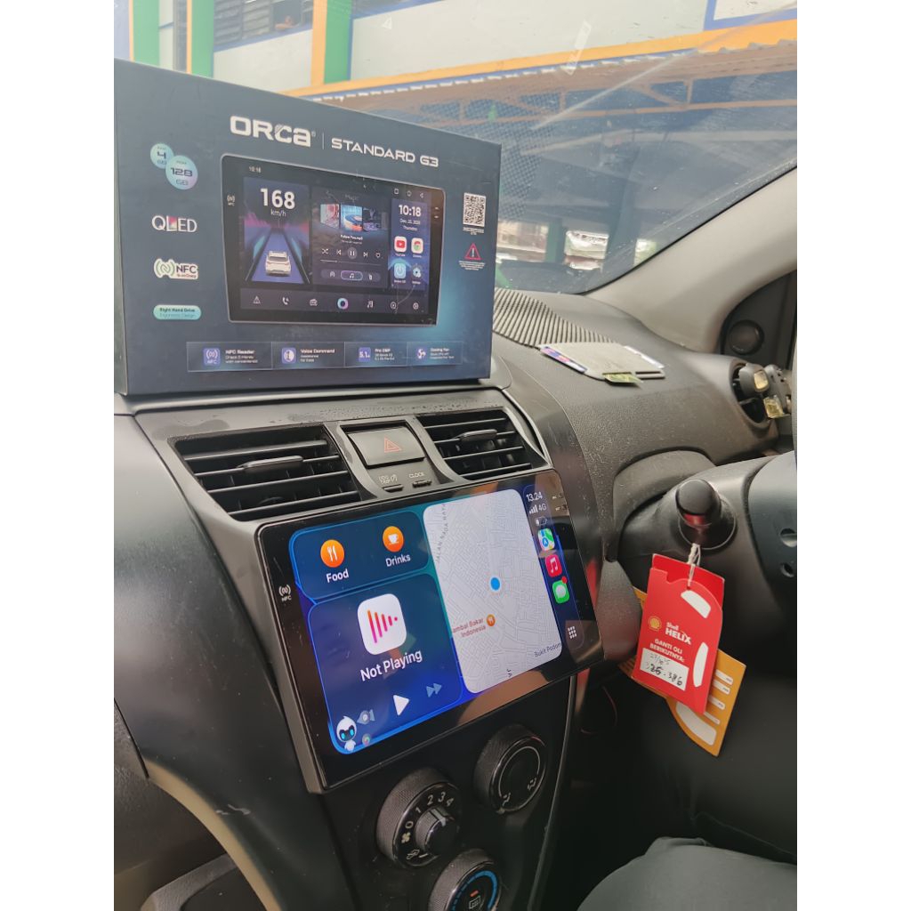 vios gen 2pasang headunit android orca gen3