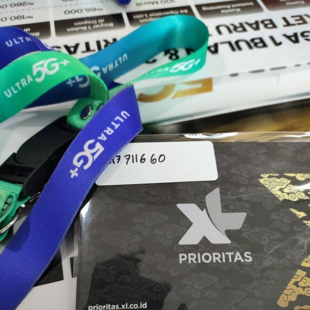 Nomor Cantik XL PRIORITAS 10 & 11 Digit Free 80GB