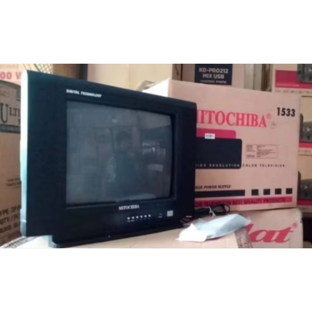 TV Tabung MITOCHIBA 14" jadul