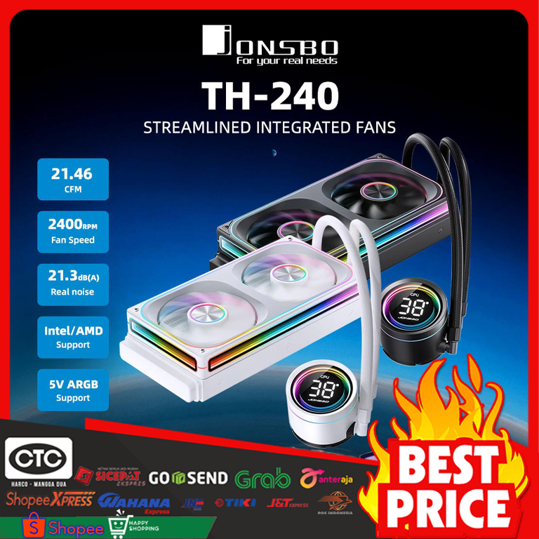 JONSBO TH-240 - CPU COOLER | 240mm - LIQUID CPU COOLER