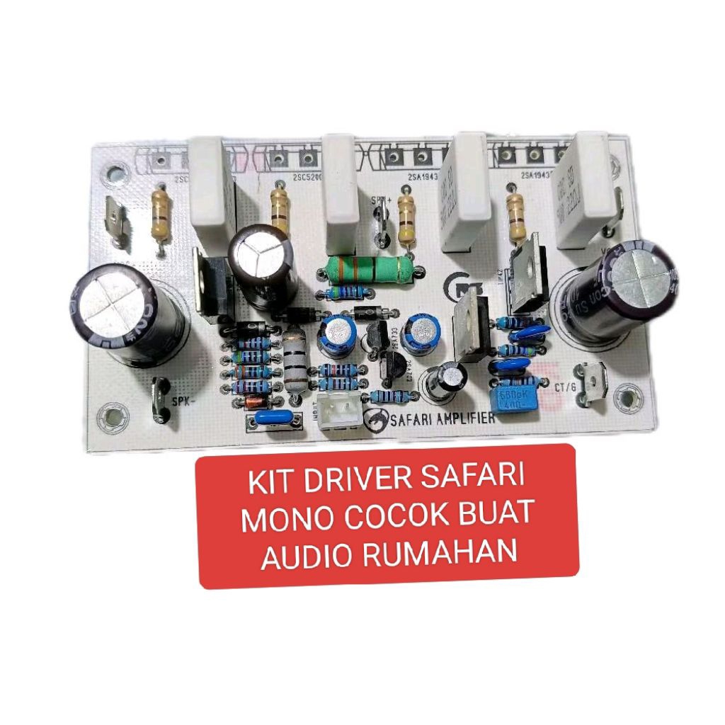 kit driver power amplifier  safari mono