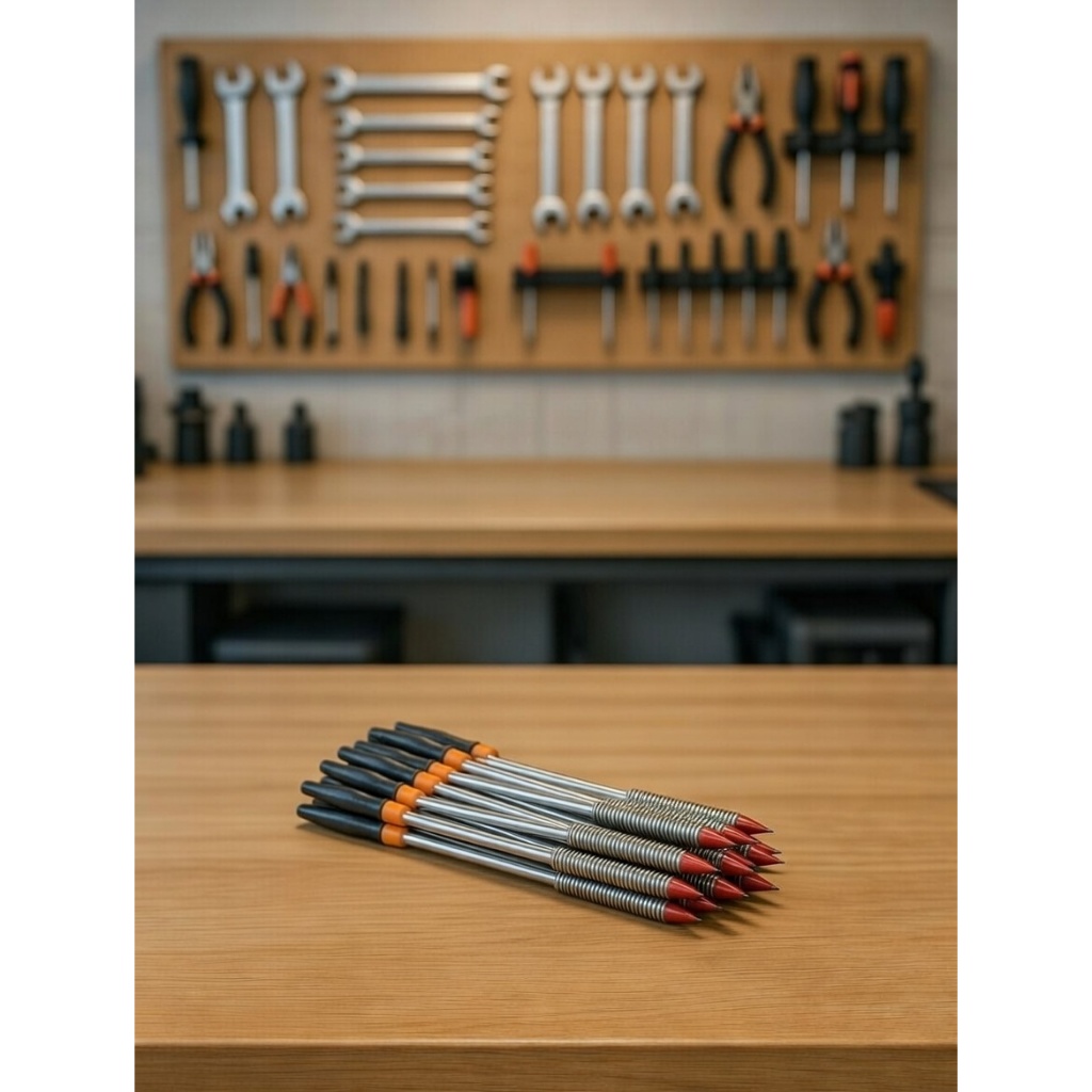 (isi 10 biji ) Mata Paser Ikan Timah Premium Anti Karat Tajam Awet rok 6mm