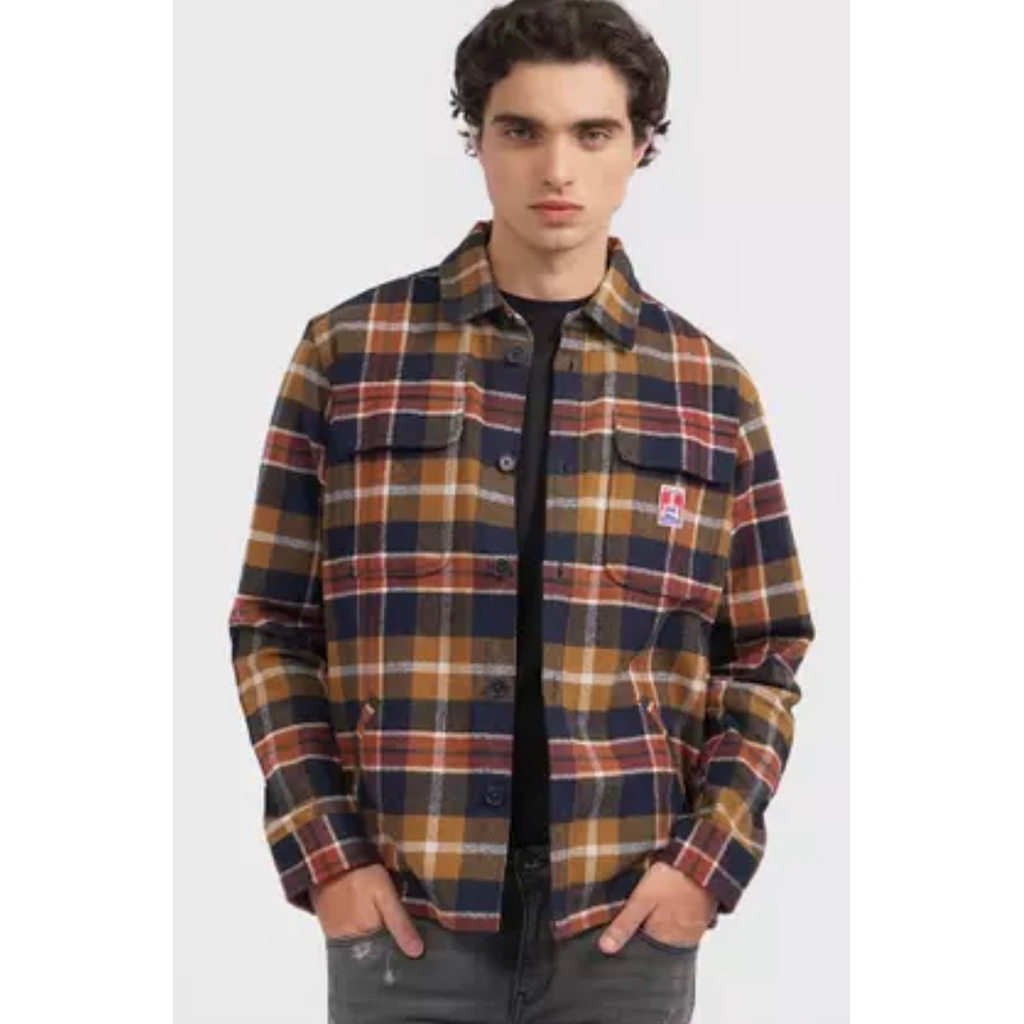 Jaket Trucker Original Wrangler 02P25 Brown