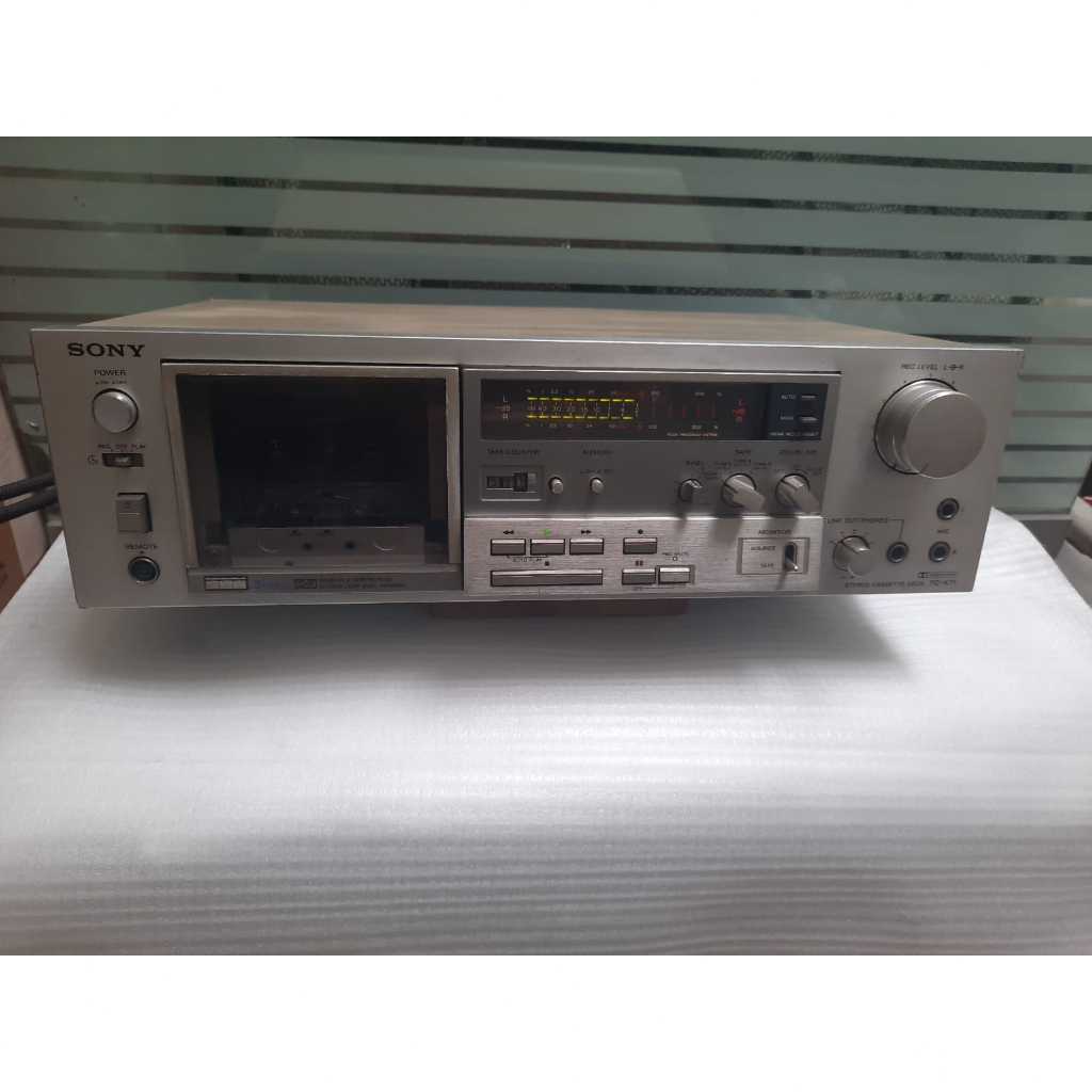 SONY TC K-71 Tape Deck Kaset 3 Head Sendust & Ferrite, Close Loop Dual Capstan