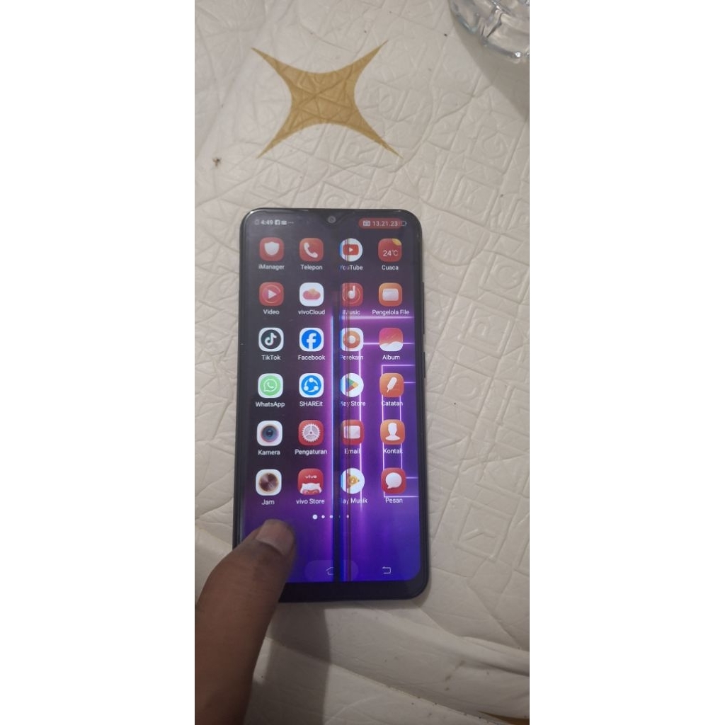 vivo y91c ram 2/32 minus lcd aja tampa pola