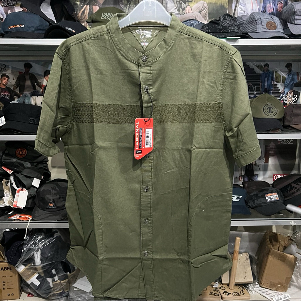 KOKO CARDINAL JEANS ORIGINAL LENGAN PENDek SLIMFIT TERBARU TERLARIS / KOKO CARDINAL LENGAN PENDEK (H