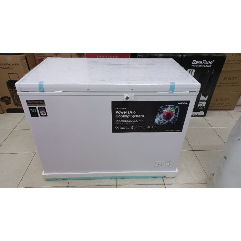 MODENA Box Freezer 330L MD-0311 Chest Freezer 300-330L 1 Pintu Non CFC
