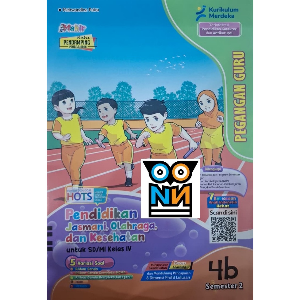 BUKU PEGANGAN GURU - LKS MAHIR PJOK SD KELAS 4B - SEMESTER 2 (TAHUN 2026)