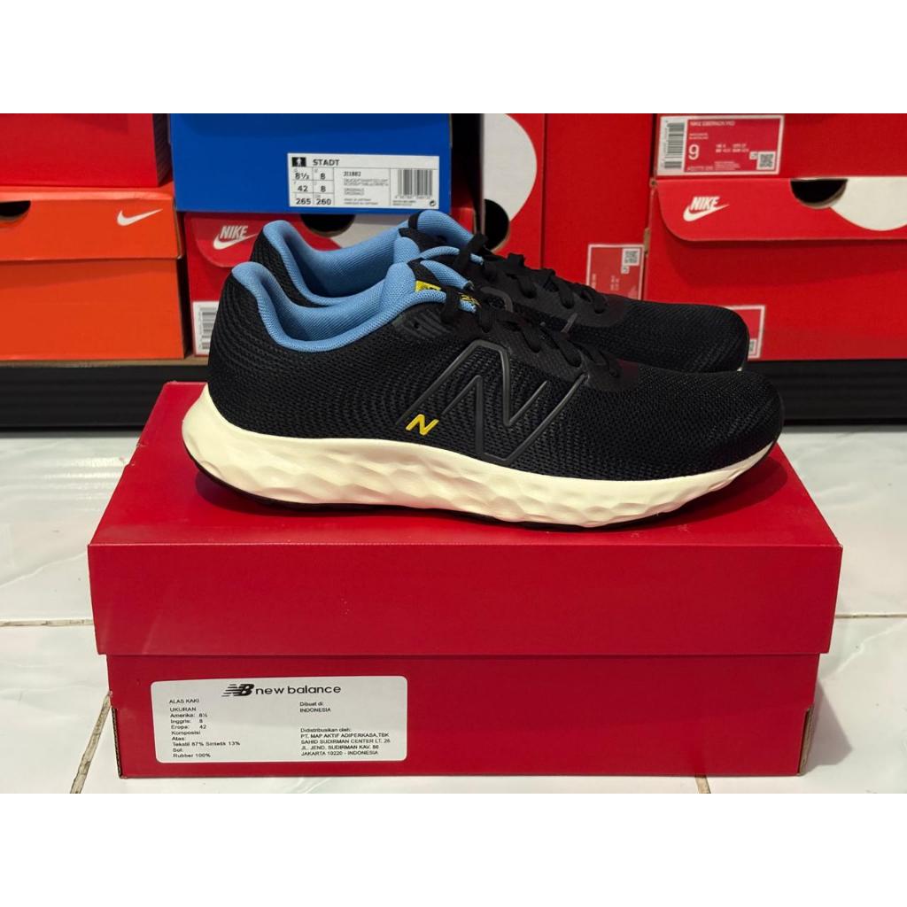 Sepatu Lari Pria, NB-420v3 - Black, Original BNIB Resmi PT MAP (ME420CB3)