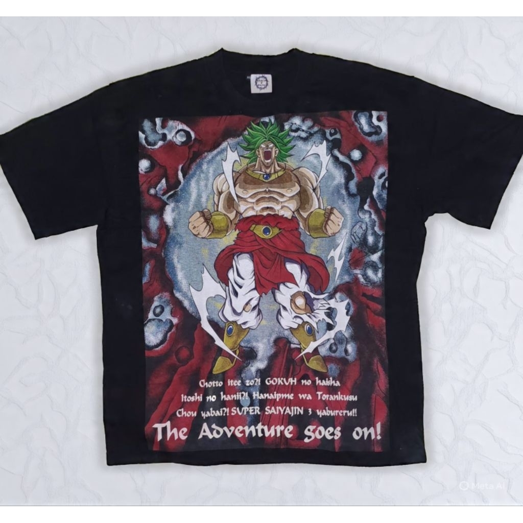Kaos Bootleg Anime Dragon Ball Broly