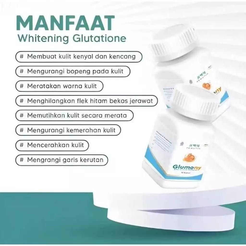 Glumony Whitening Korea Membantu Memutihkan Badan Dan Wajah