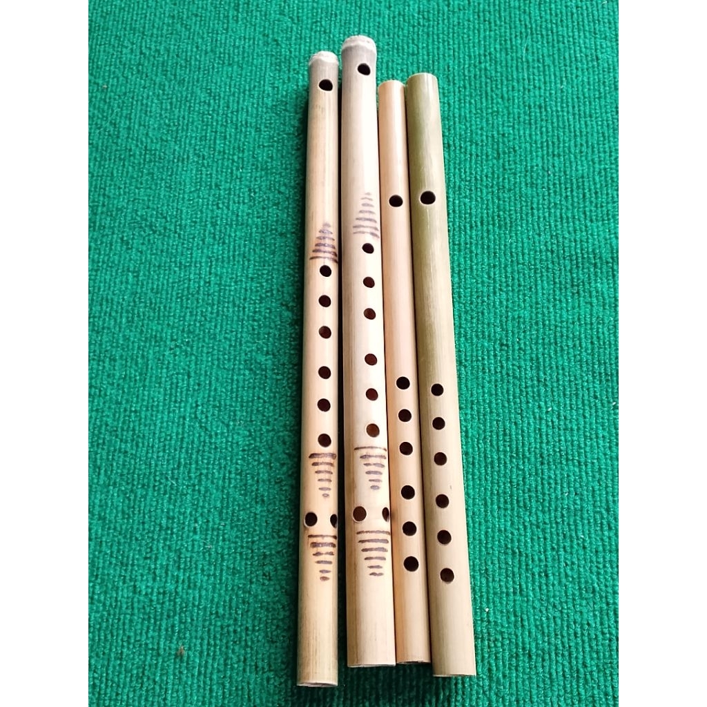 seruling suling Batak Toba dan suling dangdut isi 4 buah suling termurah
