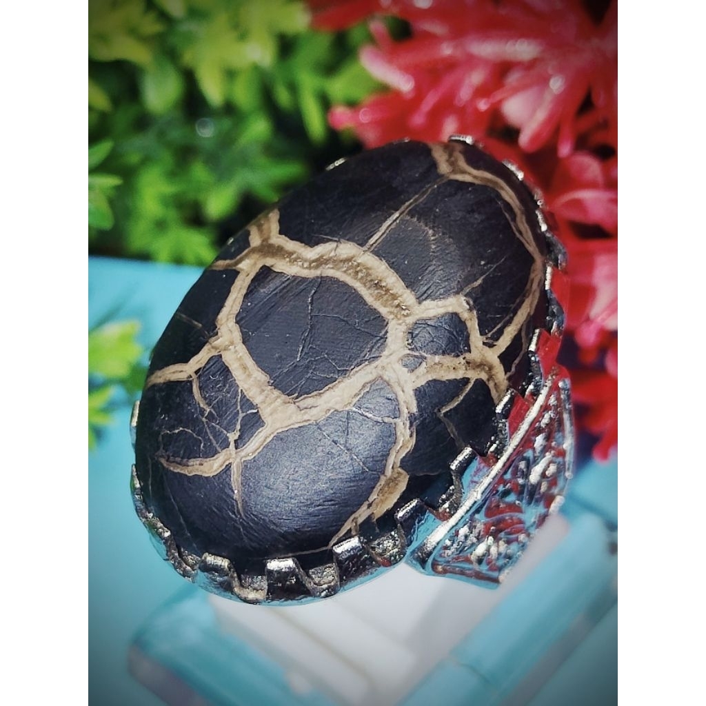 cincin batu akik singobarong pamor jolo sutro bungkem