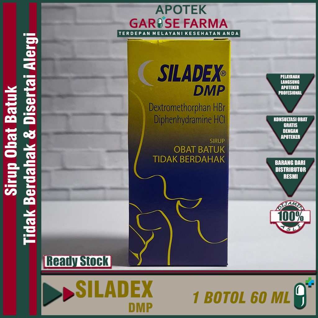SILADEX DMP 60 ML || OBAT BATUK TIDAK BERDAHAK