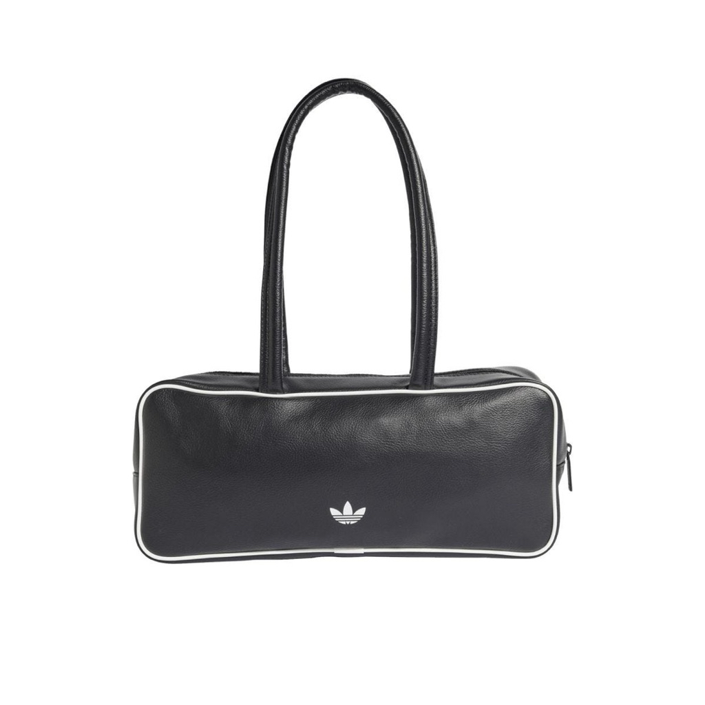 ADIDAS ADICOLOR ELONGATED AIRLINER UNISEX SHOULDER BAG - BLACK ADIKD7851