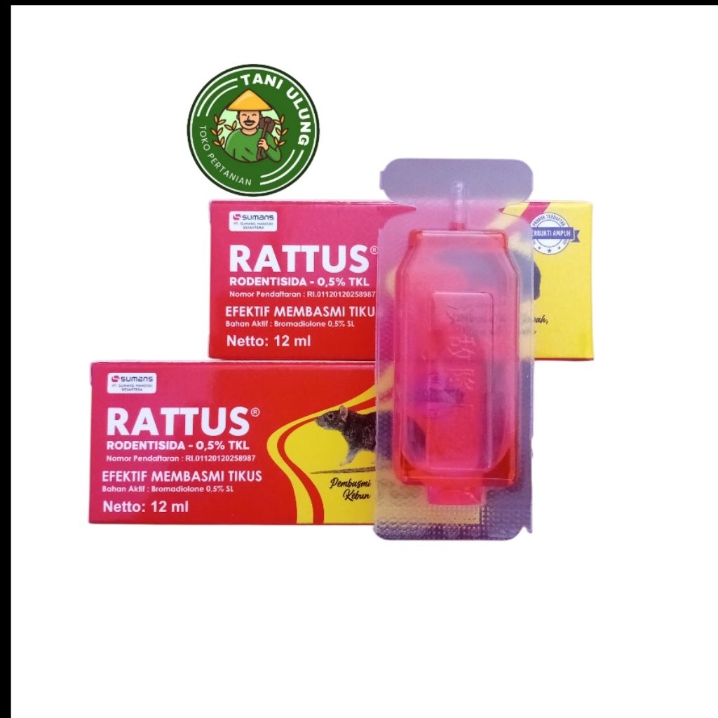 PEMBASMI TIKUS CAIR RATTUS RODENTISIDA - 0,5% SL