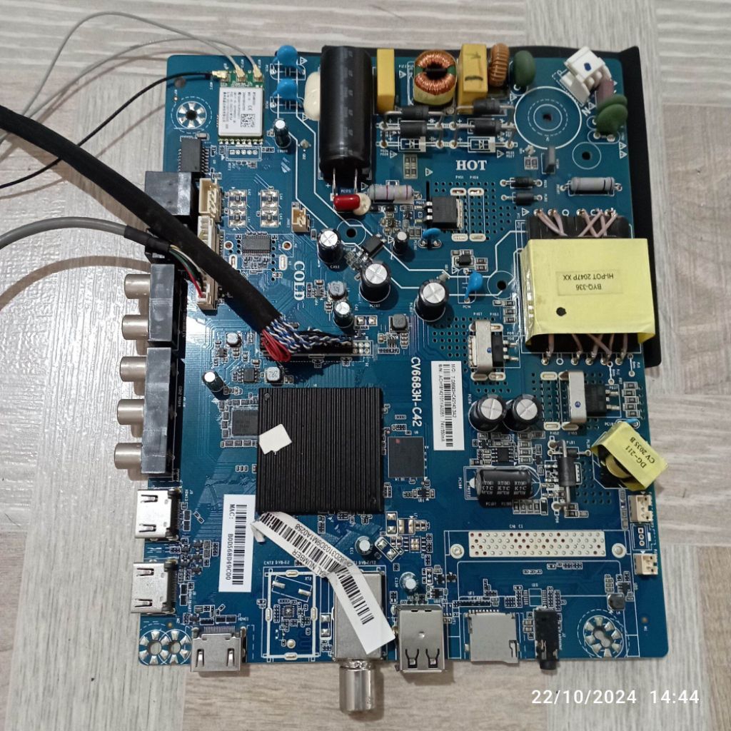 MB MAINANBOARD MOTHERBOARD TV LED AQUA 43AQT6600