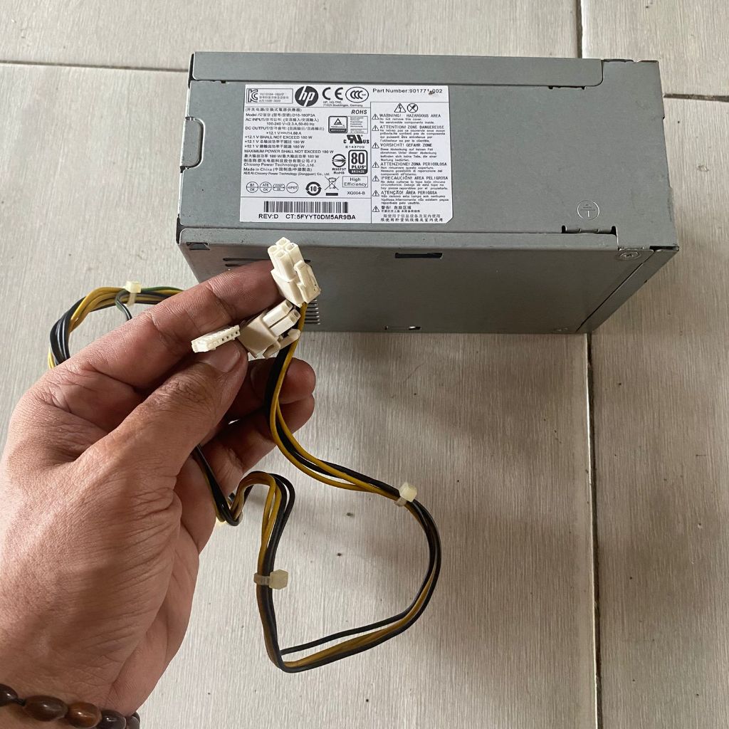 Psu powers suplly pc desktop dell LENOVO HP bisa juga untuk pc, hp, lenovo original