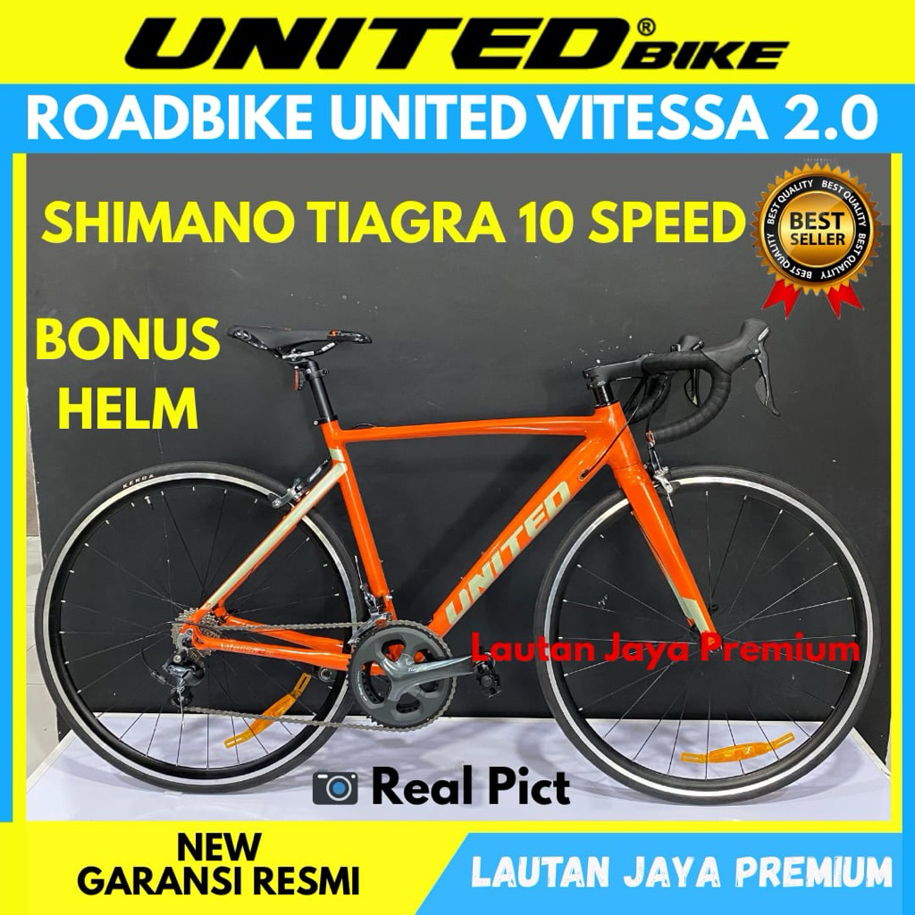 Sepeda Roadbike 700c United Vitessa 2.0 Size 52 Terbaru