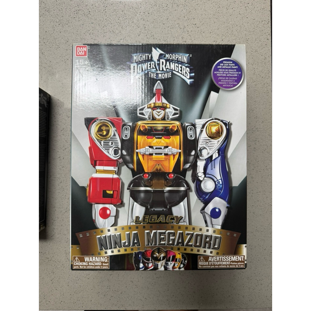 LEGACY NINJA MEGAZORD POWER RANGERS THE MOVIE BANDAI