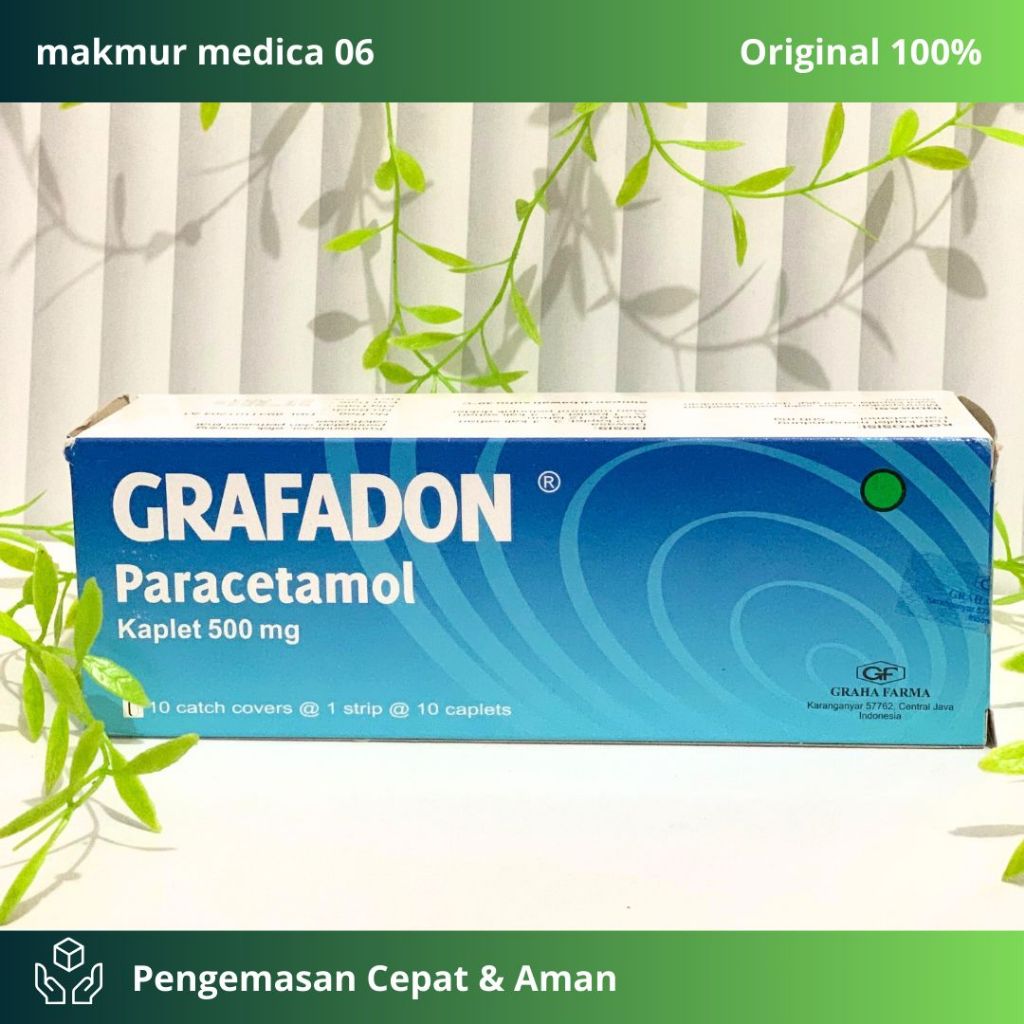 Grafadon tab perbox // Obat demam