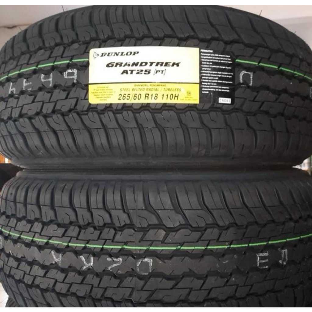 Ban Mobil Dunlop GRANDTREK AT25 (PT) 265/60 R18 OEM FORTUNER, PAJERO