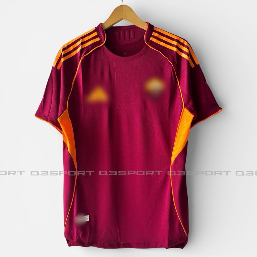 Jersey Bola Player issue ROMA Home 2025/26