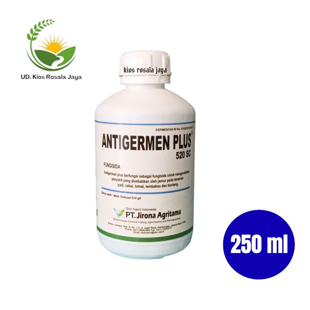 Fungisida Antigermen Plus 520 sc Kemasan 250 ml