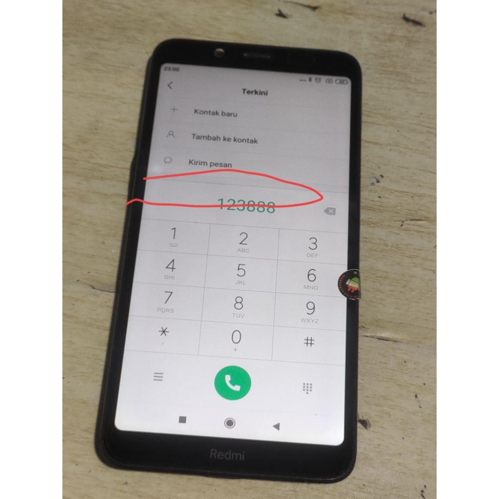 Lcd Redmi 7a original normal copotan ada minus baca deskripsi