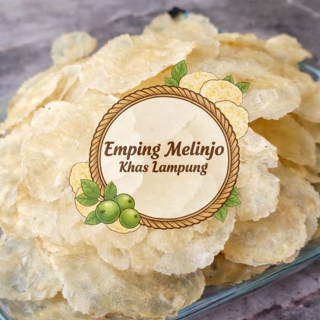 Emping Melinjo Original Super Tipis Gurih Renyah – Emping mentah asli lampung