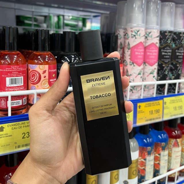 parfum braven extrait extreme tobacco 100m