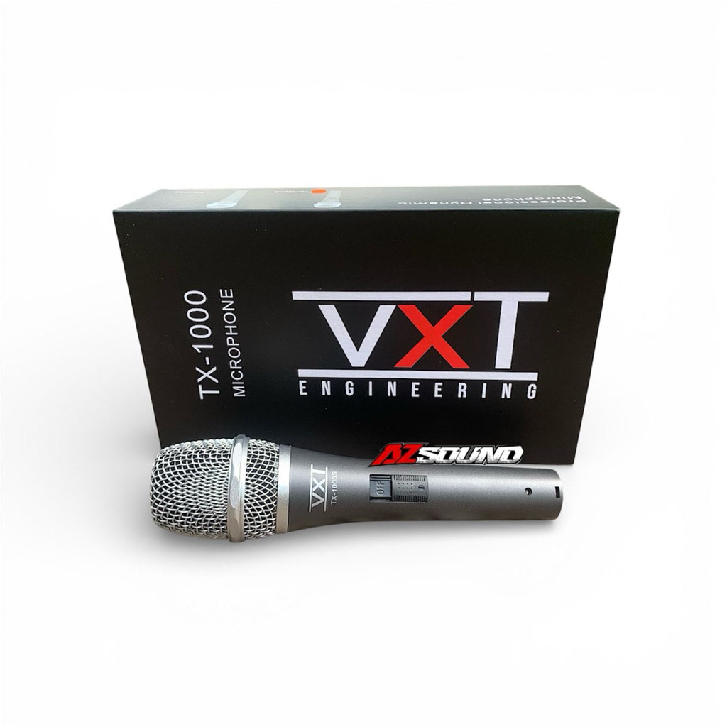 Microphone VXT TX1000S Original 100% By AZ SOUND | Mic Buat Vokal /Instrumen Terbaik Buat Hadroh Mau